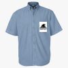 Men's Denim Short Sleeve Shirt Thumbnail