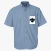 Men's Denim Short Sleeve Shirt Thumbnail