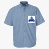 Men's Denim Short Sleeve Shirt Thumbnail
