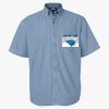 Men's Denim Short Sleeve Shirt Thumbnail