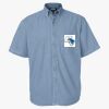 Men's Denim Short Sleeve Shirt Thumbnail