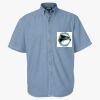 Men's Denim Short Sleeve Shirt Thumbnail