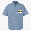Men's Denim Short Sleeve Shirt Thumbnail