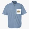 Men's Denim Short Sleeve Shirt Thumbnail