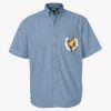 Men's Denim Short Sleeve Shirt Thumbnail