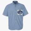 Men's Denim Short Sleeve Shirt Thumbnail