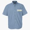 Men's Denim Short Sleeve Shirt Thumbnail