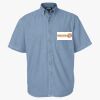 Men's Denim Short Sleeve Shirt Thumbnail