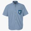 Men's Denim Short Sleeve Shirt Thumbnail
