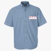 Men's Denim Short Sleeve Shirt Thumbnail