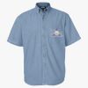 Men's Denim Short Sleeve Shirt Thumbnail