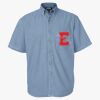 Men's Denim Short Sleeve Shirt Thumbnail