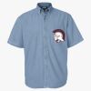 Men's Denim Short Sleeve Shirt Thumbnail