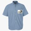 Men's Denim Short Sleeve Shirt Thumbnail