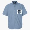 Men's Denim Short Sleeve Shirt Thumbnail