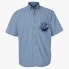 Men's Denim Short Sleeve Shirt Thumbnail