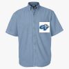 Men's Denim Short Sleeve Shirt Thumbnail