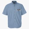 Men's Denim Short Sleeve Shirt Thumbnail