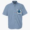 Men's Denim Short Sleeve Shirt Thumbnail