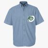 Men's Denim Short Sleeve Shirt Thumbnail