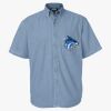 Men's Denim Short Sleeve Shirt Thumbnail