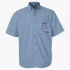 Men's Denim Short Sleeve Shirt Thumbnail