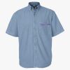 Men's Denim Short Sleeve Shirt Thumbnail