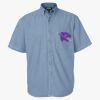 Men's Denim Short Sleeve Shirt Thumbnail