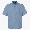 Men's Denim Short Sleeve Shirt Thumbnail