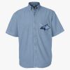 Men's Denim Short Sleeve Shirt Thumbnail