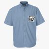 Men's Denim Short Sleeve Shirt Thumbnail
