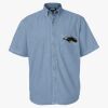 Men's Denim Short Sleeve Shirt Thumbnail