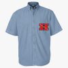 Men's Denim Short Sleeve Shirt Thumbnail