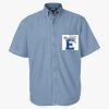 Men's Denim Short Sleeve Shirt Thumbnail