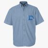 Men's Denim Short Sleeve Shirt Thumbnail