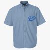 Men's Denim Short Sleeve Shirt Thumbnail
