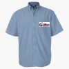 Men's Denim Short Sleeve Shirt Thumbnail