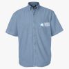 Men's Denim Short Sleeve Shirt Thumbnail