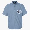 Men's Denim Short Sleeve Shirt Thumbnail