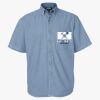 Men's Denim Short Sleeve Shirt Thumbnail