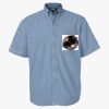 Men's Denim Short Sleeve Shirt Thumbnail