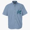 Men's Denim Short Sleeve Shirt Thumbnail
