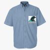 Men's Denim Short Sleeve Shirt Thumbnail