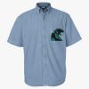 Men's Denim Short Sleeve Shirt Thumbnail