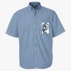 Men's Denim Short Sleeve Shirt Thumbnail