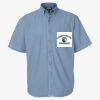 Men's Denim Short Sleeve Shirt Thumbnail