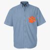Men's Denim Short Sleeve Shirt Thumbnail