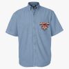 Men's Denim Short Sleeve Shirt Thumbnail