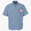 Men's Denim Short Sleeve Shirt Thumbnail
