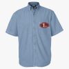 Men's Denim Short Sleeve Shirt Thumbnail